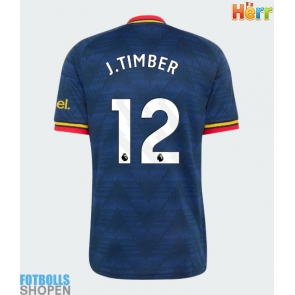 Billiga Arsenal Jurrien Timber #12 Bortatröja 2026-27 Kortärmad